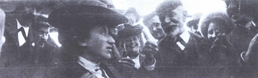 1904 - Rosa Luxemburgo e August Bebel - crédito Editora Dietz - Fundação Rosa Luxemburgo